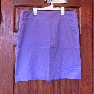 Talbots women’s purple pencil skirt.